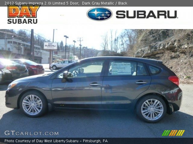 2012 Subaru Impreza 2.0i Limited 5 Door in Dark Gray Metallic