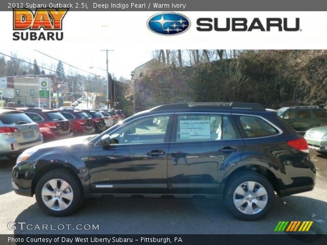 2012 Subaru Outback 2.5i in Deep Indigo Pearl