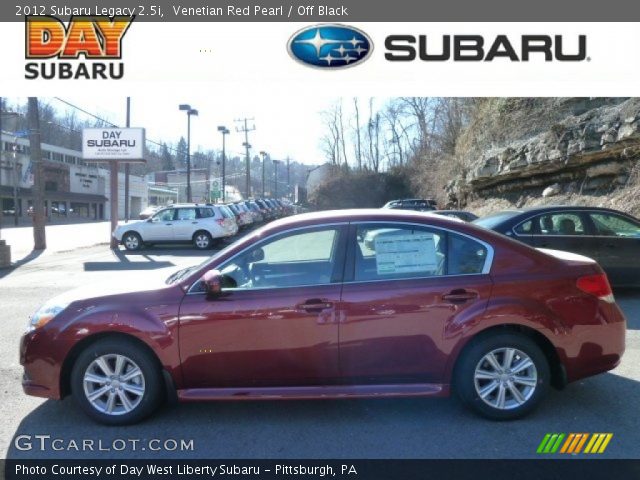 2012 Subaru Legacy 2.5i in Venetian Red Pearl