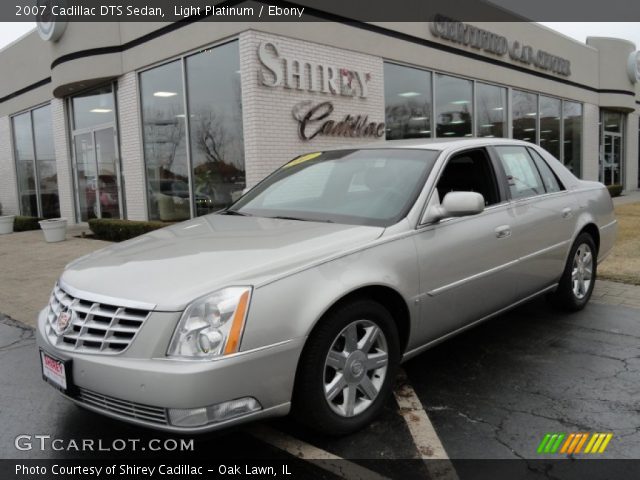 2007 Cadillac DTS Sedan in Light Platinum