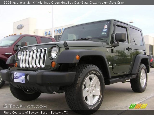 2008 Jeep Wrangler X 4x4 in Jeep Green Metallic