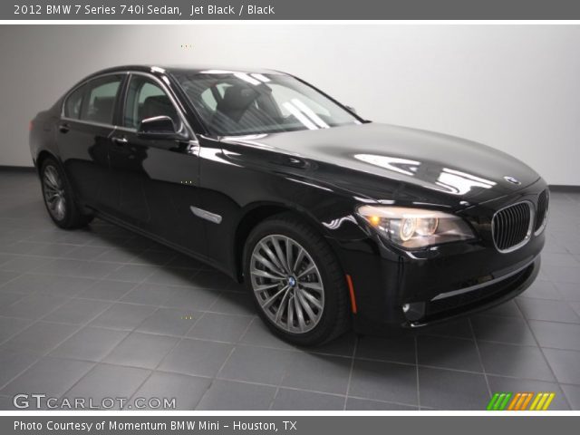 2012 BMW 7 Series 740i Sedan in Jet Black