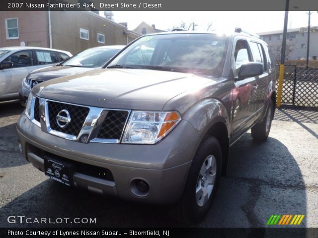 2007 Nissan Pathfinder S 4x4 in Desert Stone