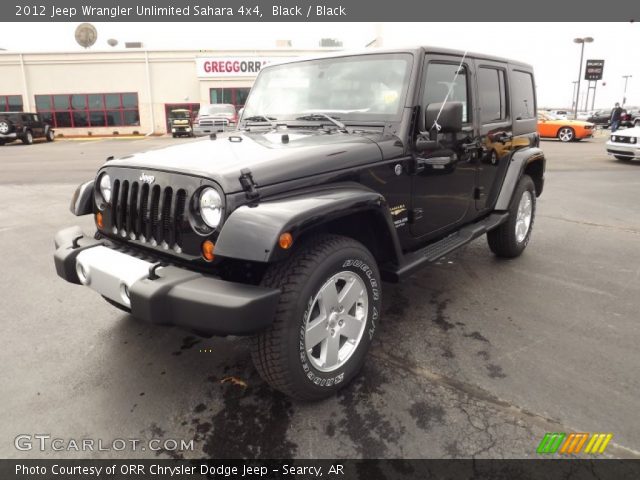 2012 Jeep Wrangler Unlimited Sahara 4x4 in Black