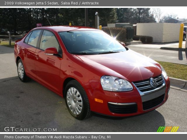 2009 Volkswagen Jetta S Sedan in Salsa Red