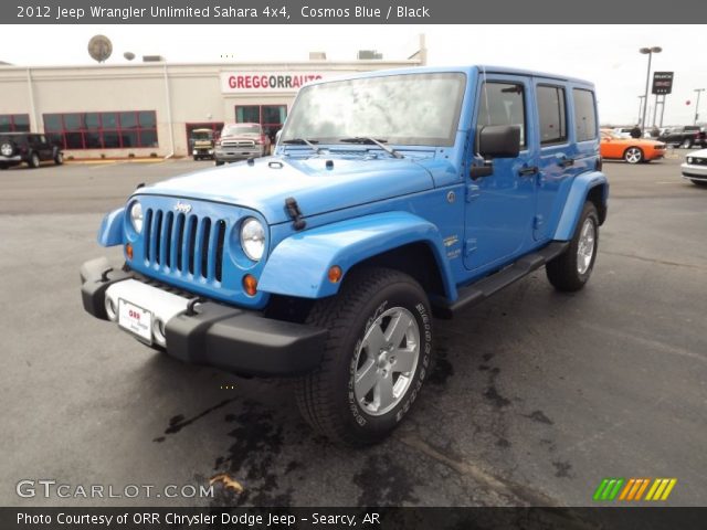 2012 Jeep Wrangler Unlimited Sahara 4x4 in Cosmos Blue