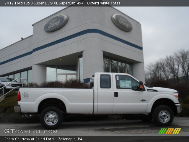 2012 Ford F350 Super Duty XL SuperCab 4x4 in Oxford White