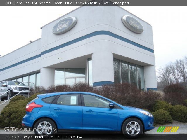 2012 Ford Focus SE Sport 5-Door in Blue Candy Metallic