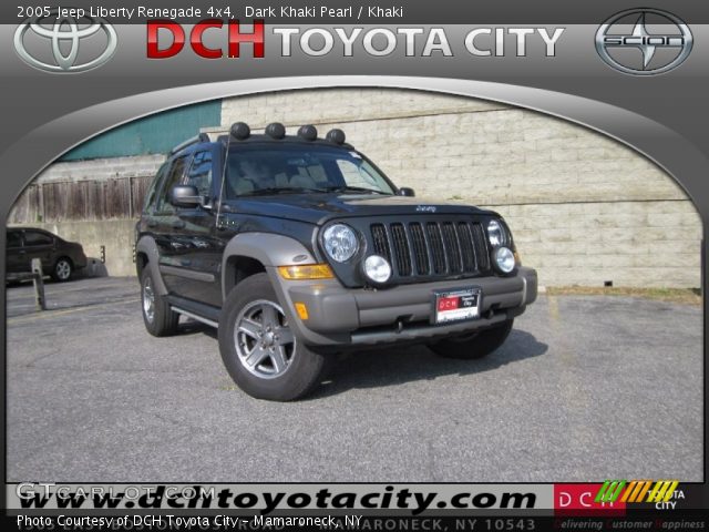2005 Jeep Liberty Renegade 4x4 in Dark Khaki Pearl