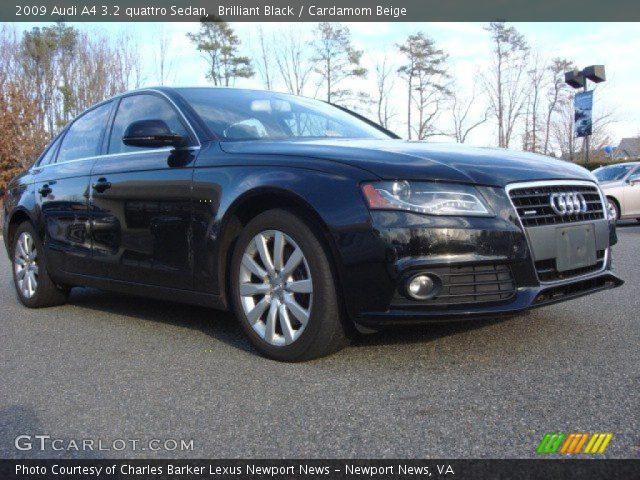 2009 Audi A4 3.2 quattro Sedan in Brilliant Black