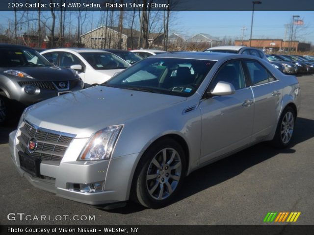 2009 Cadillac CTS 4 AWD Sedan in Radiant Silver