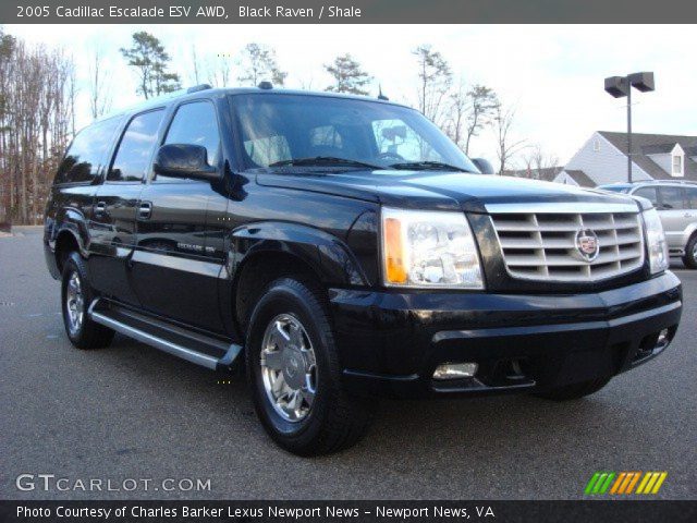 2005 Cadillac Escalade ESV AWD in Black Raven