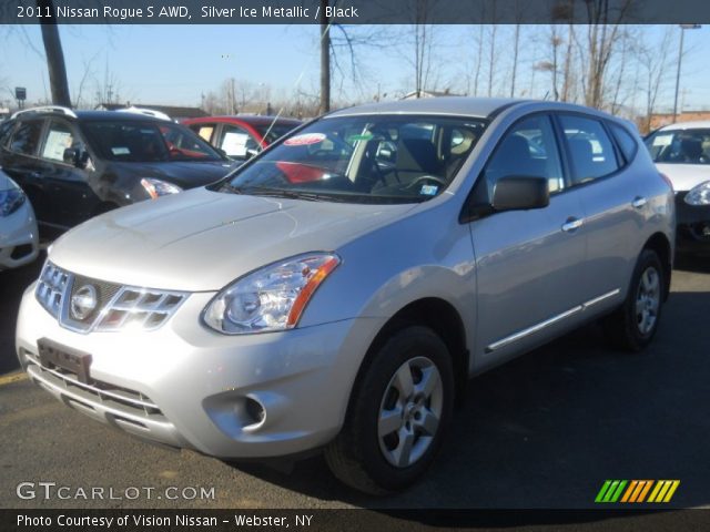 2011 Nissan Rogue S AWD in Silver Ice Metallic