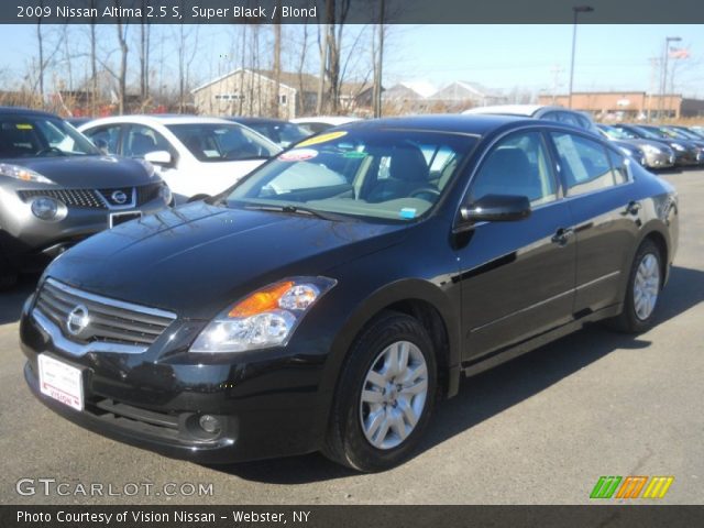 2009 Nissan Altima 2.5 S in Super Black