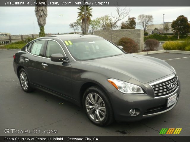 2011 Infiniti M 37x AWD Sedan in Storm Front Gray