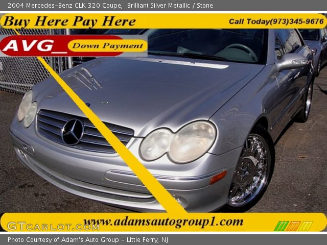2004 Mercedes-Benz CLK 320 Coupe in Brilliant Silver Metallic