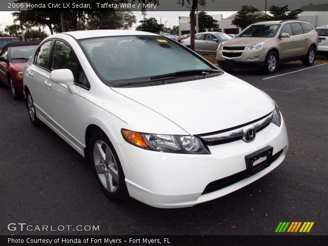 2006 Honda Civic LX Sedan in Taffeta White