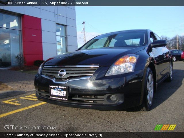 2008 Nissan Altima 2.5 S in Super Black