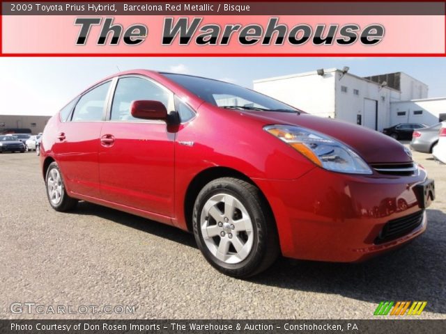 2009 Toyota Prius Hybrid in Barcelona Red Metallic