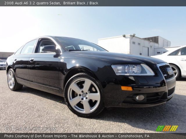 2008 Audi A6 3.2 quattro Sedan in Brilliant Black