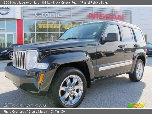 2008 Jeep Liberty Limited in Brilliant Black Crystal Pearl