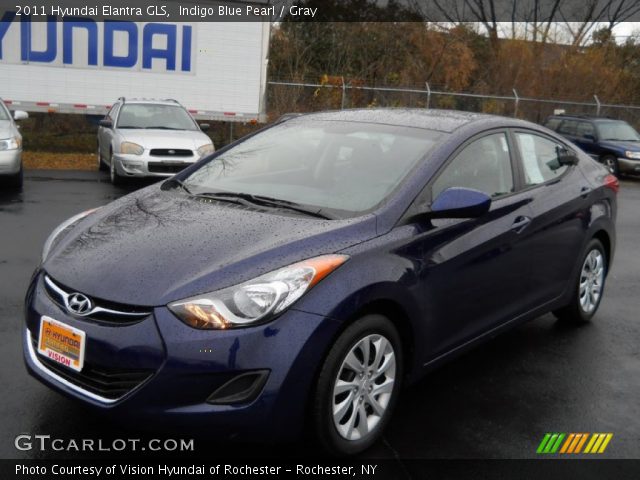 2011 Hyundai Elantra GLS in Indigo Blue Pearl