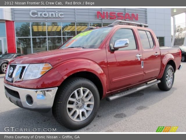 2012 Nissan Frontier SL Crew Cab in Red Brick
