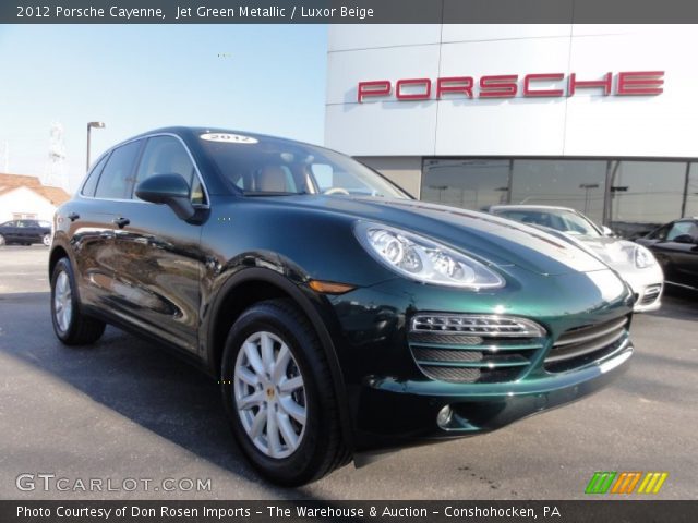 2012 Porsche Cayenne  in Jet Green Metallic