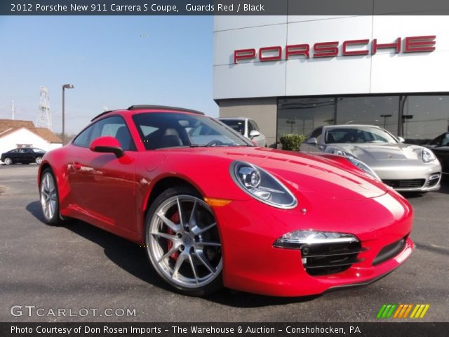 2012 Porsche New 911 Carrera S Coupe in Guards Red