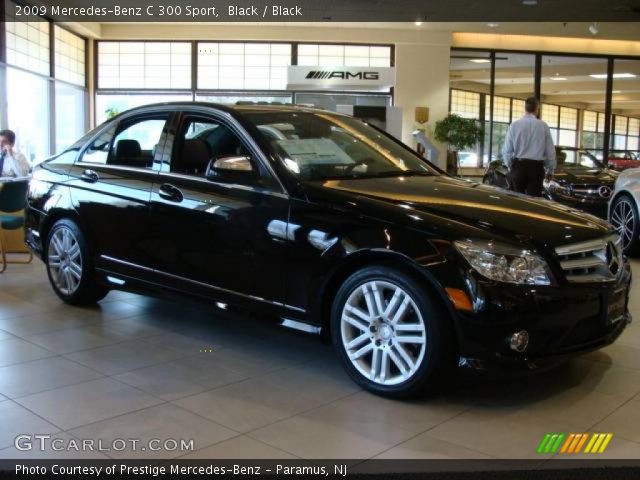 2009 Mercedes-Benz C 300 Sport in Black