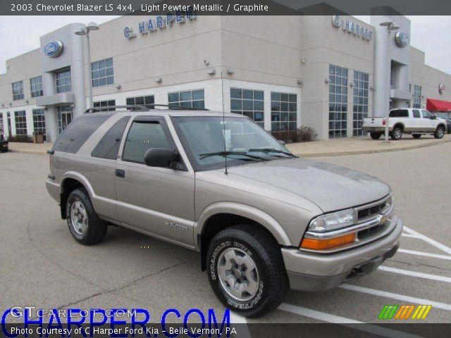 2003 Chevrolet Blazer LS 4x4 in Light Pewter Metallic