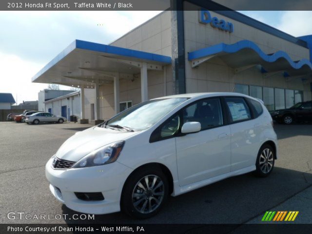 2012 Honda Fit Sport in Taffeta White
