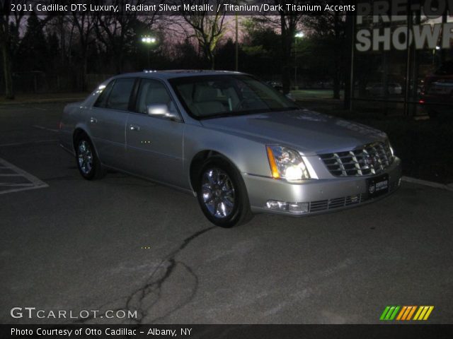 2011 Cadillac DTS Luxury in Radiant Silver Metallic