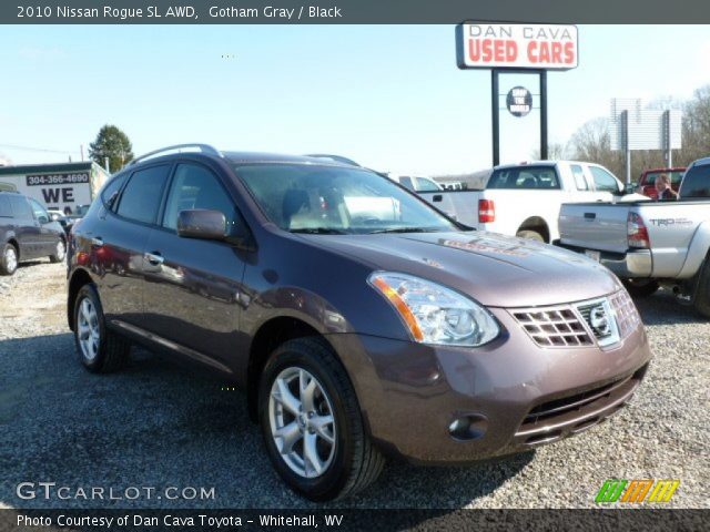 2010 Nissan Rogue SL AWD in Gotham Gray