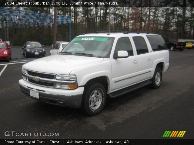 2004 Chevrolet Suburban 1500 LT in Summit White