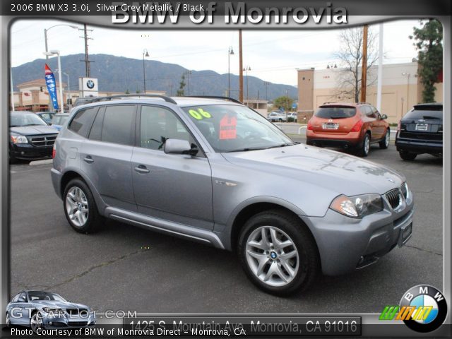 2006 BMW X3 3.0i in Silver Grey Metallic