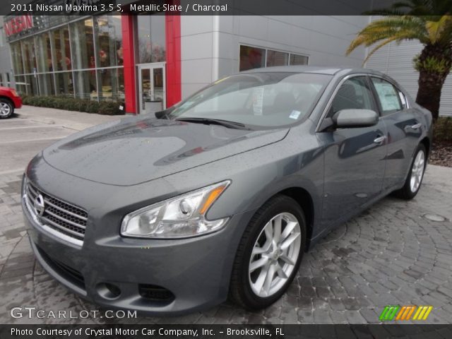 2011 Nissan Maxima 3.5 S in Metallic Slate