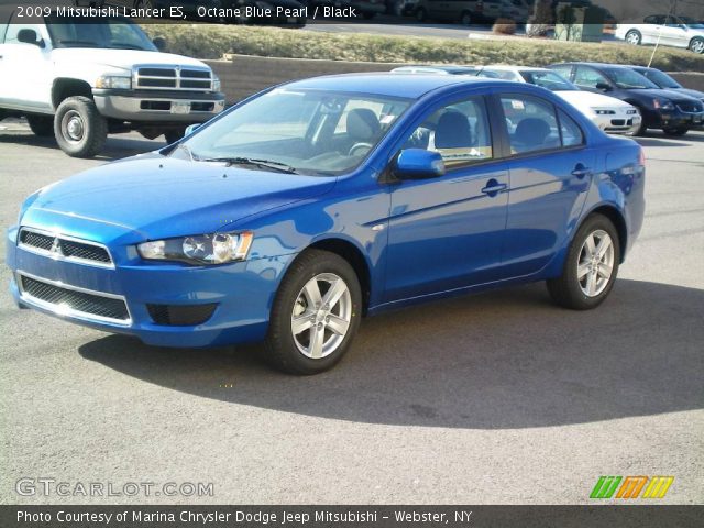 2009 Mitsubishi Lancer ES in Octane Blue Pearl