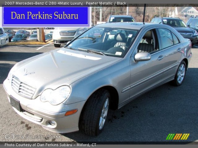 2007 Mercedes-Benz C 280 4Matic Luxury in Pewter Metallic