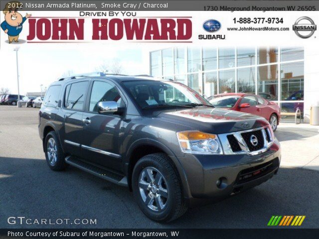 2012 Nissan Armada Platinum in Smoke Gray