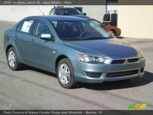 2009 Mitsubishi Lancer ES in Aqua Metallic