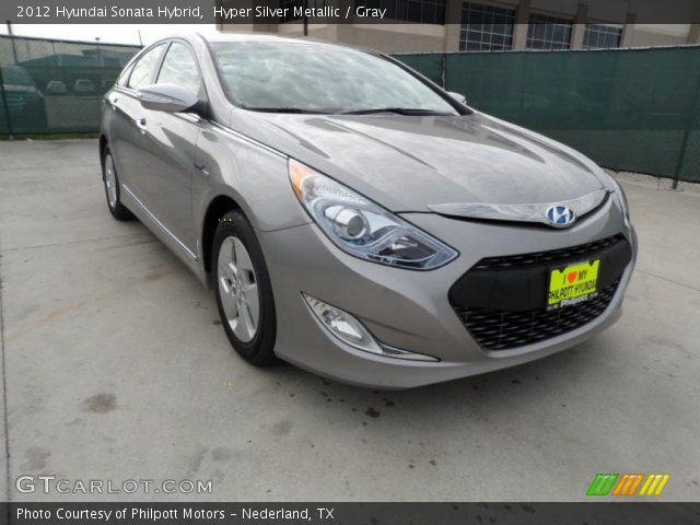 2012 Hyundai Sonata Hybrid in Hyper Silver Metallic
