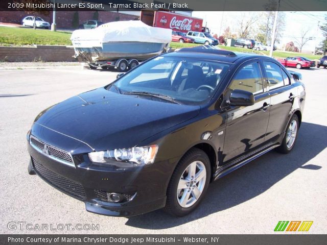 2009 Mitsubishi Lancer ES Sport in Tarmac Black Pearl