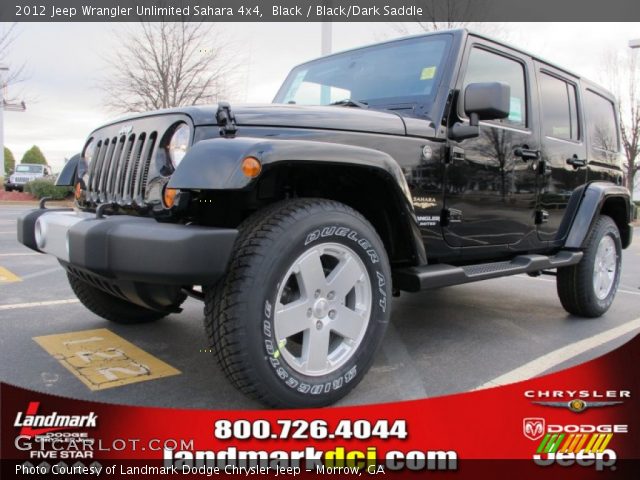 2012 Jeep Wrangler Unlimited Sahara 4x4 in Black