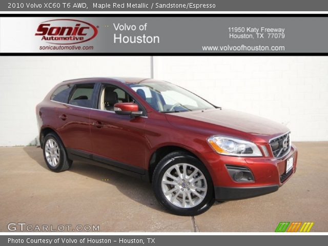 2010 Volvo XC60 T6 AWD in Maple Red Metallic