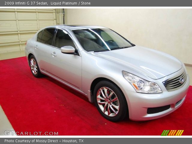 2009 Infiniti G 37 Sedan in Liquid Platinum