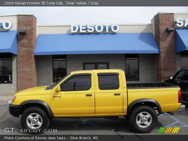 Yellow nissan frontier crew cab #10