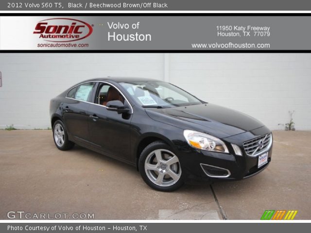 2012 Volvo S60 T5 in Black