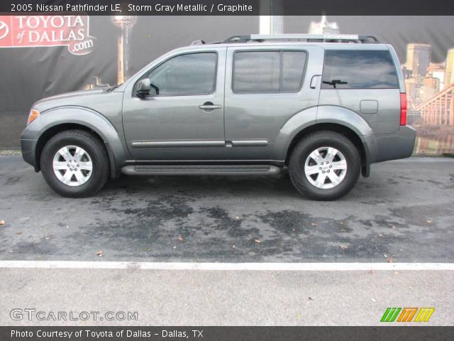 2005 Nissan Pathfinder LE in Storm Gray Metallic