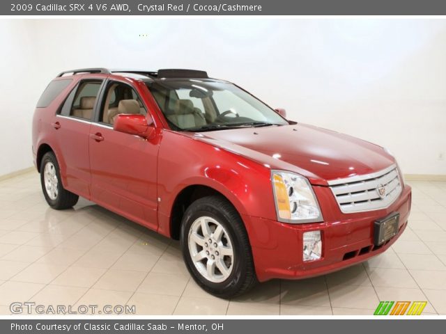 2009 Cadillac SRX 4 V6 AWD in Crystal Red